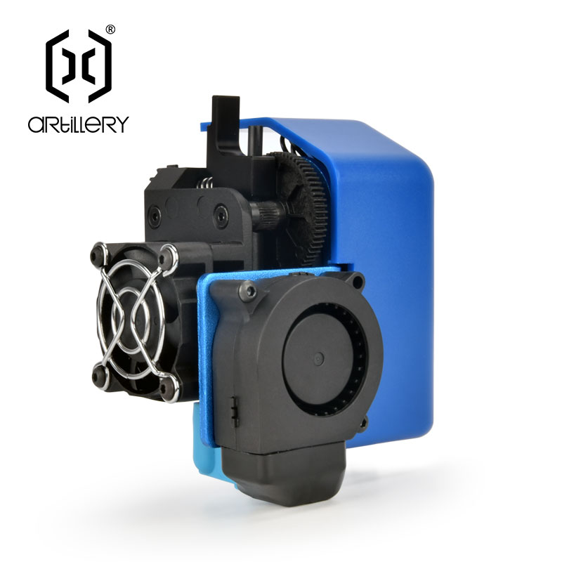 Extrusora de metal completo Genius ensamblada con boquilla de acero endurecido, resistencia a temperaturas más altas de hasta 300 °C, material de filamento