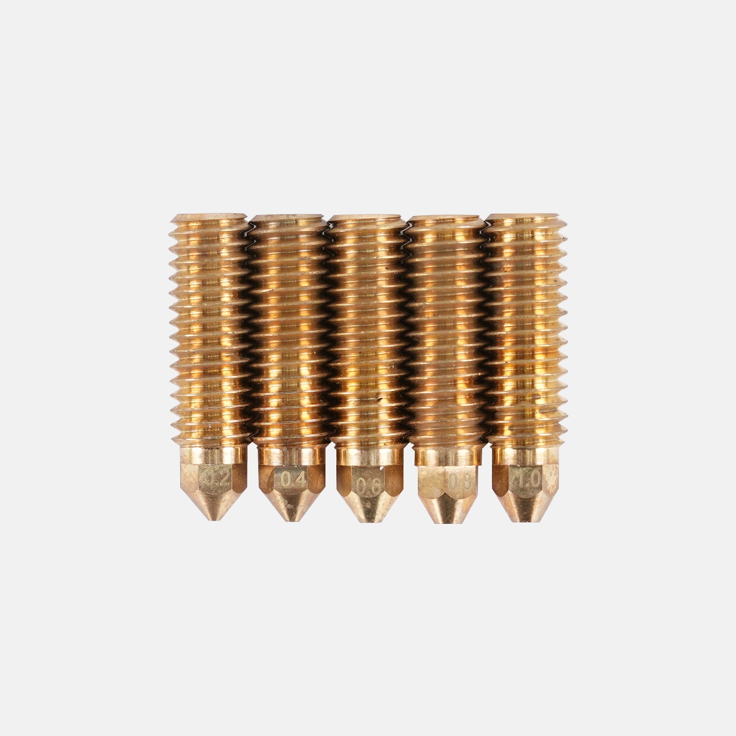 16-PCS Brass Nozzle Kit – X4/X3