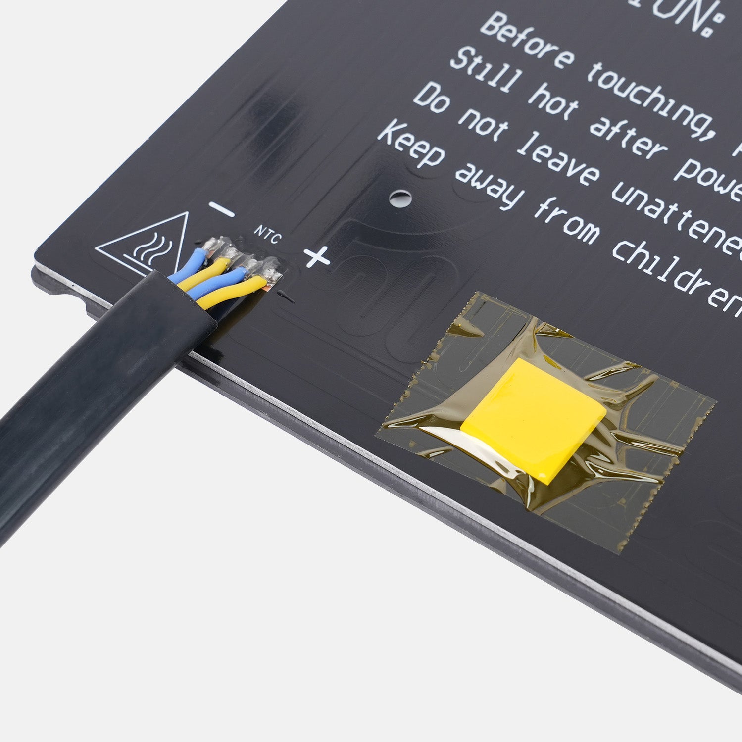 Kit de cama calefactora de aluminio X3 Plus + lámina magnética flexible