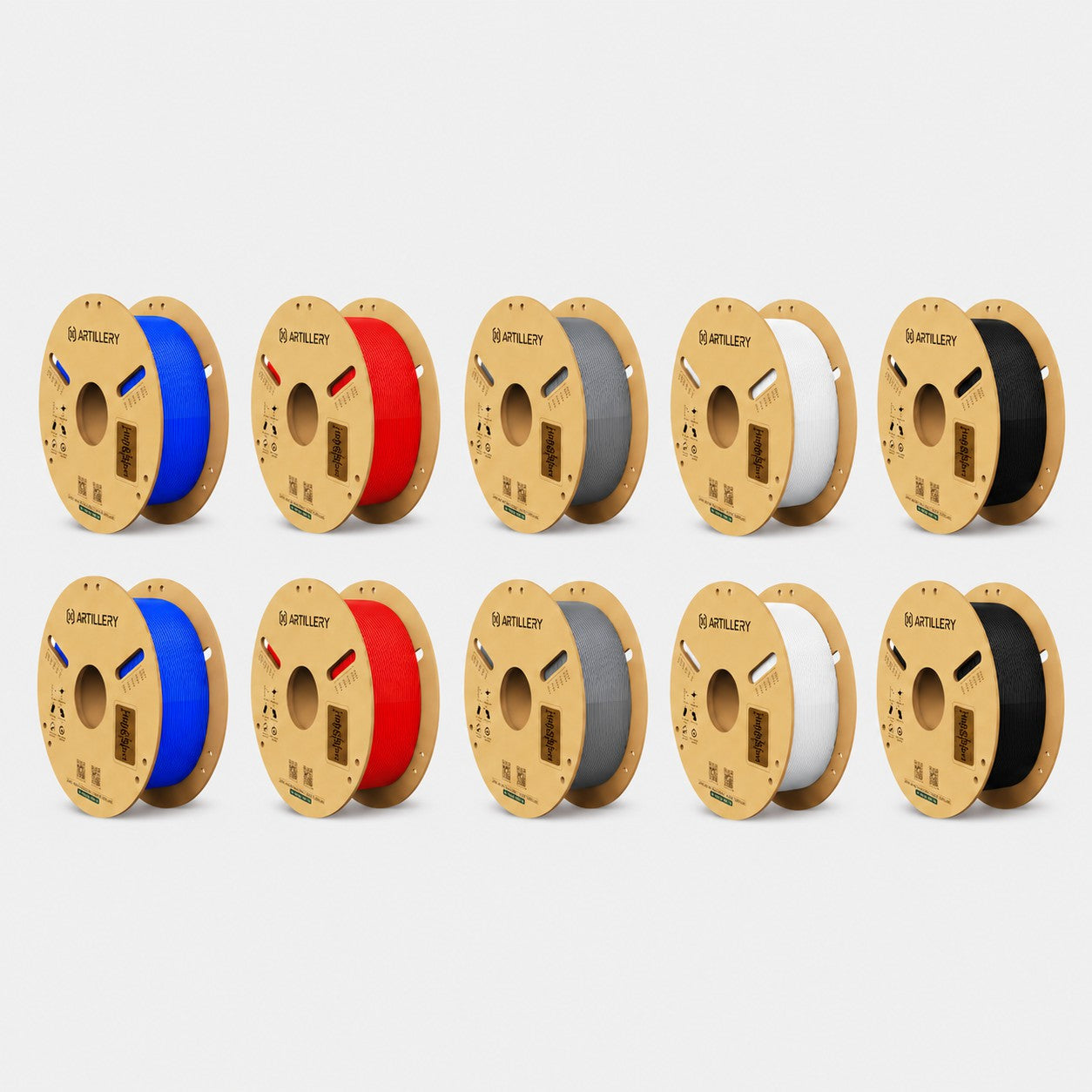 PLA 5-Color Filament Bundle